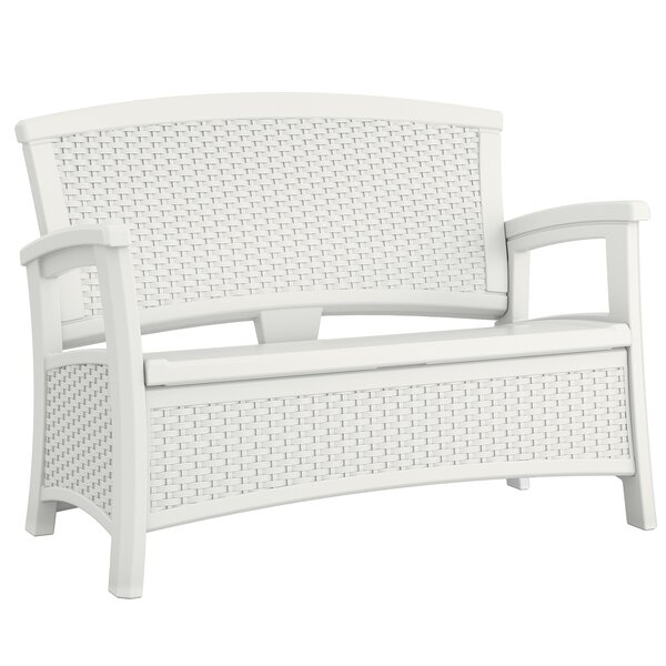 Symple Stuff Banc De Rangement En Osier Arvon Wayfair Canada